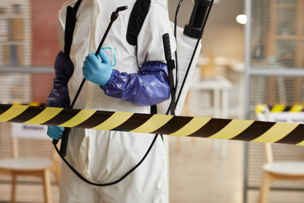 Professional Biohazard technician working in Balaton, MN